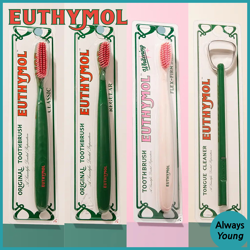 EUTHYMOL Toothbrush ยูทีมอล ทูธบรัช Regular / Whitening / Classic / Cleaner