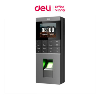 Deli เครื่องสแกนลายนิ้วมือ เมนูภาษาไทย ไม่ใช้อินเตอร์เน็ต พร…