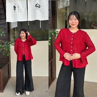 PleatByNisa B16 เสื้ออัดพลีทผ้าพรีเมียม เนื้อผ้าคุณภาพ Polye…