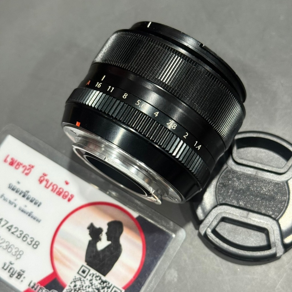 เลนส์ fuji.  35 f1.4 (รับซื้อกล้องจำนวนมาก)