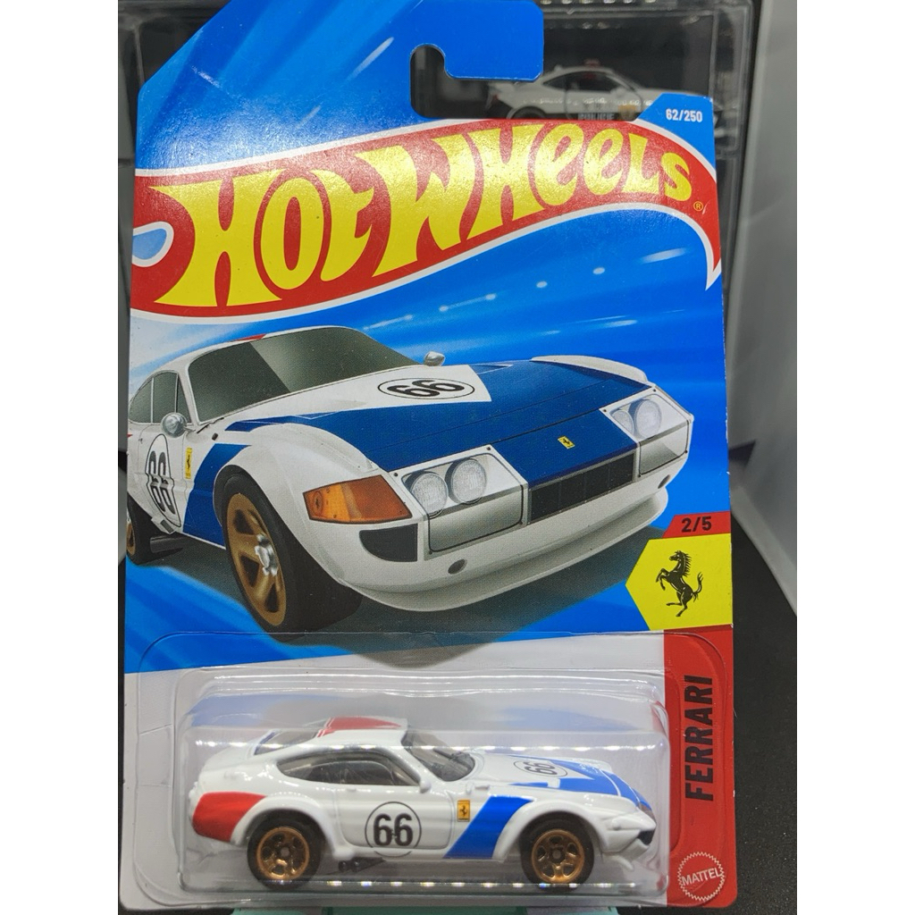 รถเหล็ก HotWheels FERRARI 365 GTB4 COMPETIZIONE 3+