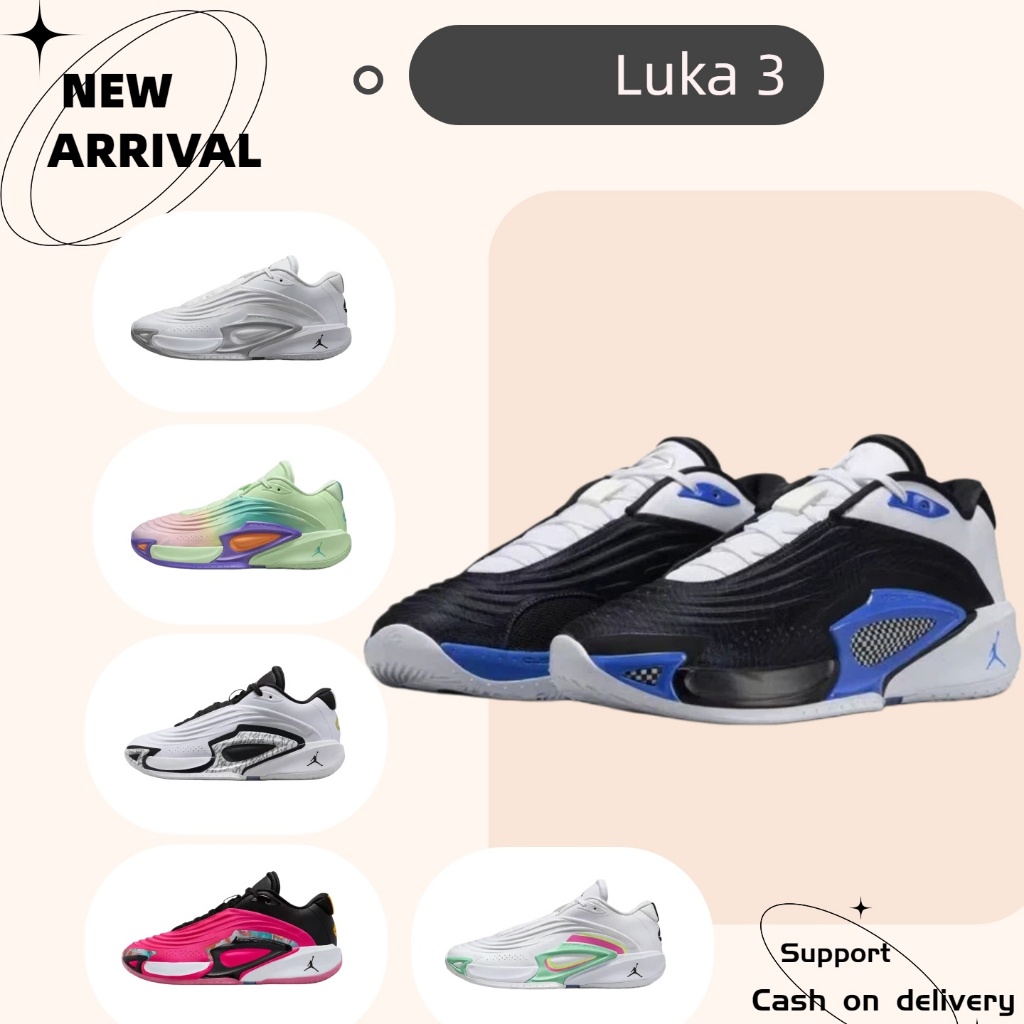 แบรนด์ใหม่และของแท้ Luka 3 รองเท้าบาสระดับพรีเมียม ทนทานยาวนาน
