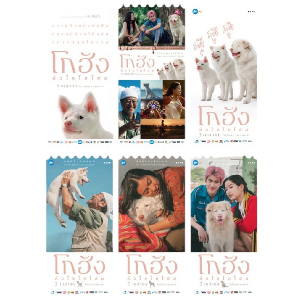 ตั๋ววิบวับ ตั๋วสะสม โกฮัง หัวใจโกโฮม แท้ SF Cinema Collectible Ticket Gohan 2026 โกฮังหัวใจโกโฮม GDH