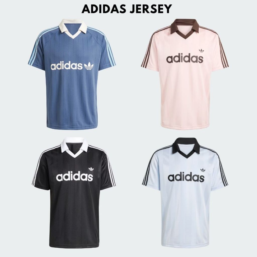 #สินค้าพรีออเดอร์ ช้อป🇰🇷 เสื้อคอปก Adidas Jersey 📌 รับประกันของแท้ 100 % ✅