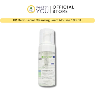 BR Derm Facial Cleansing Foam Mousse 100 mL | บีอาร์เดิร์ม เฟเซียล คลีนซิ่ง | โฟมมูสสำหรับล้างหน้า