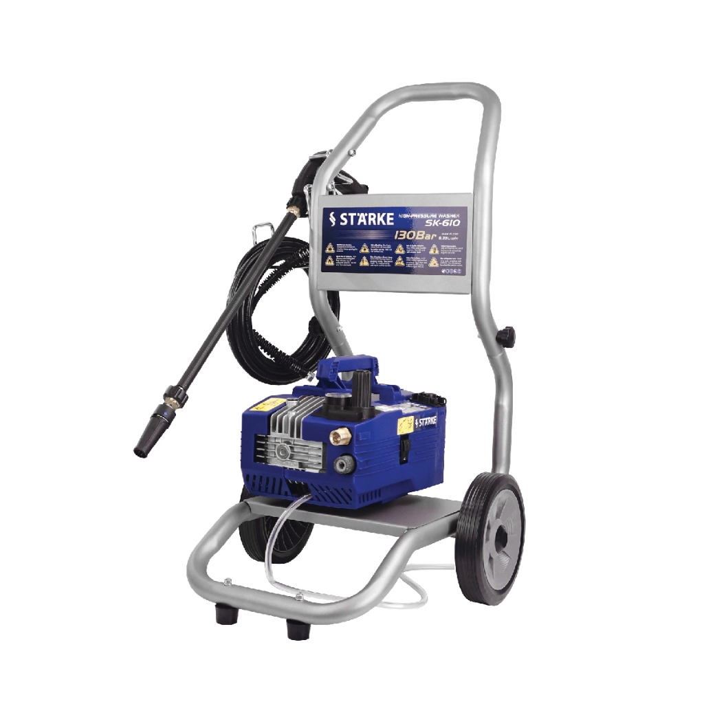 STARKE เครื่องล้างอัดฉีดแรงดันสูง รุ่น SK610 130 บาร์ 3.0 HP