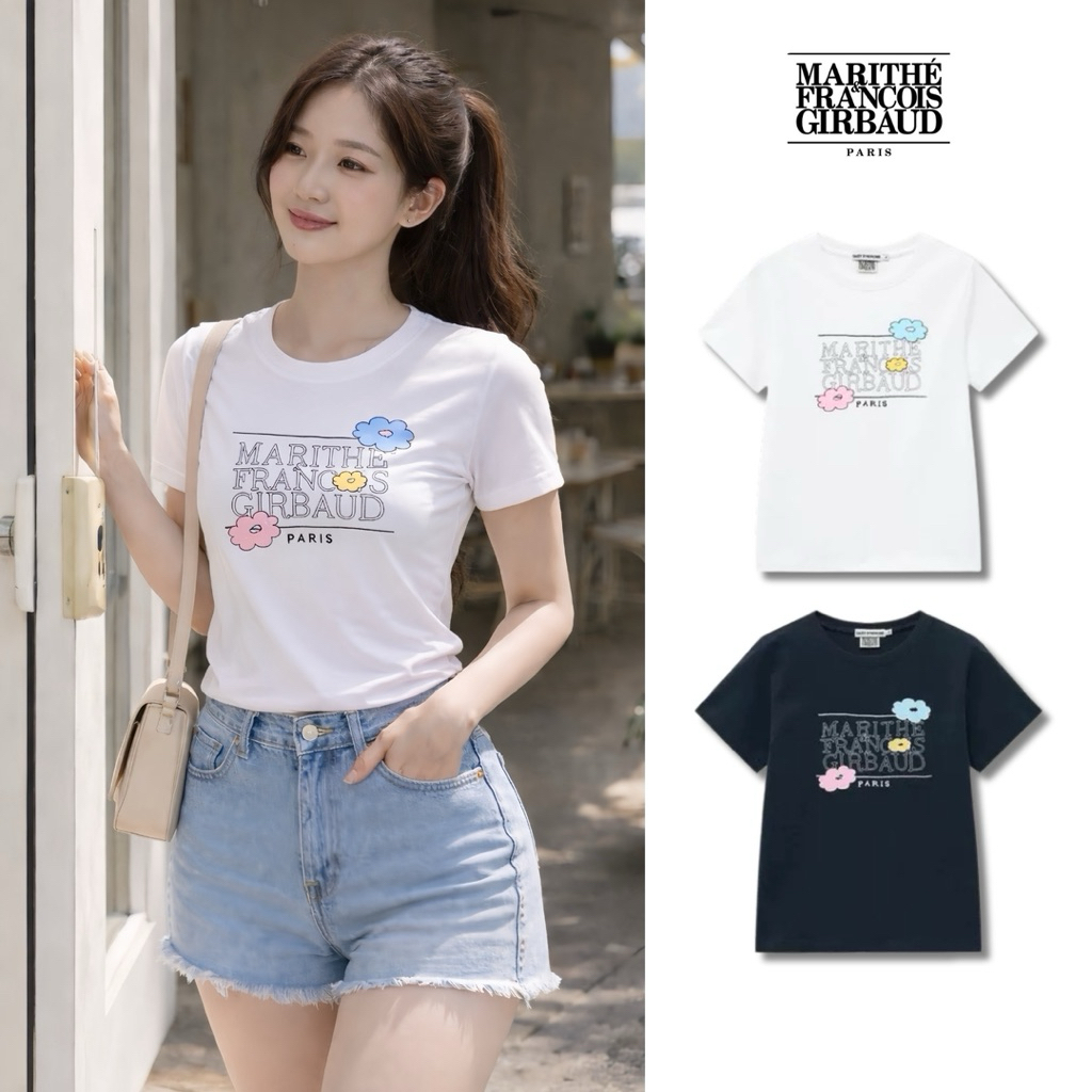 พร้อมส่ง / เสื้อยืด Marithe Francois Girbaud X Daisy Syndrome ❤️💯❤️ ส่งสินค้าทุกวัน ส่งเร็ว