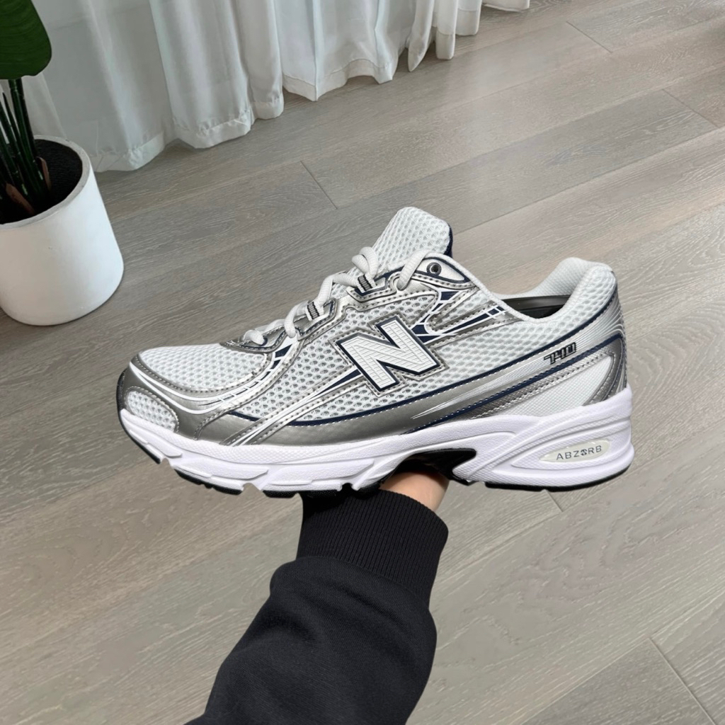 [พรีออเดอร์] New Balance 740 White Shadow Grey Navy - (U740WN2)