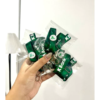 สายคล้องคอกสิกร+ ซองหนัง2ด้าน/ พร้อมส่ง มีเก็บปลายทางCOD🙏☺️