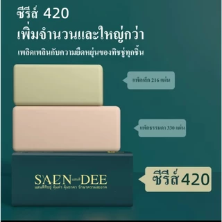 (21ห่อ) ทิชชูเช็ดหน้า ไร้ฝุ่น ไม่เป็นขุย หนานุ่ม5ชั้น เกรดGB/T20808 เช็ดหน้า ห่อใหญ่ พร้อมส่ง