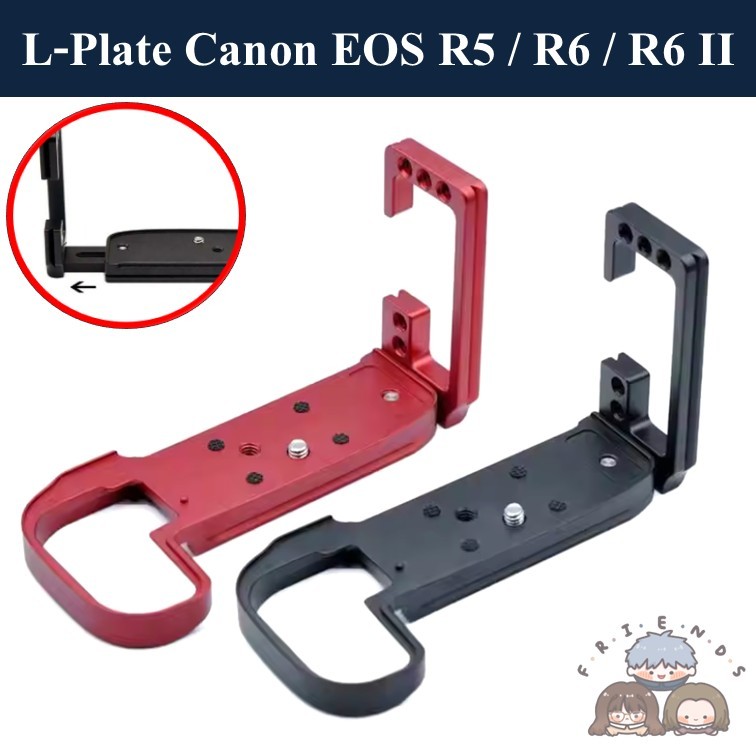 L-PLATE สำหรับ Canon EOS R5 R6 R6II / Canon EOS R5 R6 R6II L Bracket Plate Canon EOS R5 R6 R6II L Pl