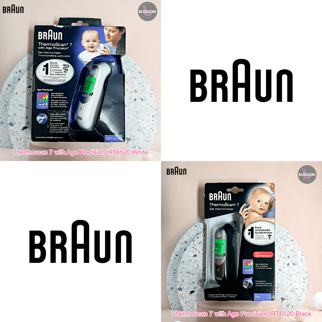 Braun-Thermoscan 7 with Age Precision IRT6520 เครื่องวัดอุณหภูมิทางหู