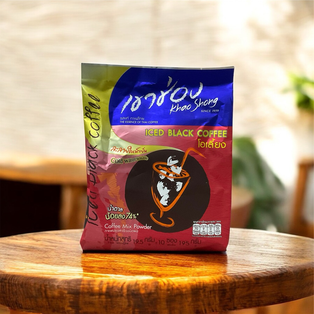 กาแฟสำเร็จรูป 3in1 โอเลี้ยง มี 10 ซอง อร่อยเข้มข้นชงง่าย