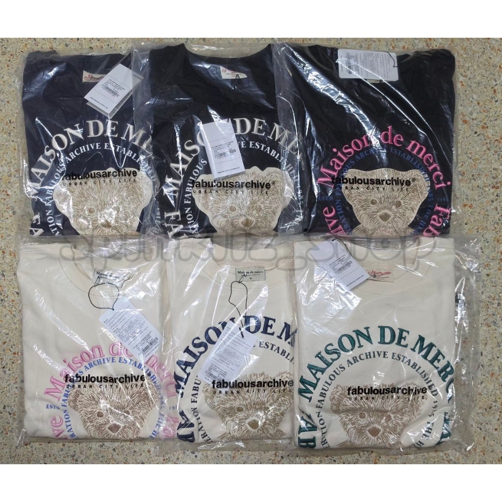 (สินค้าพร้อมส่ง!!!) Fabulousarchive Sweater นำเข้าจาก🇰🇷 (ส่งแมสได้คะ🛵)