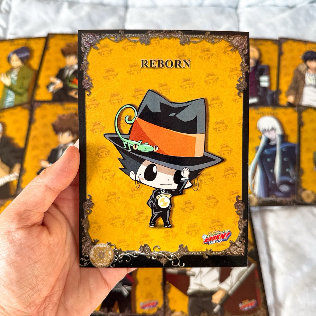โปสการ์ด รีบอร์น Reborn ครูพิเศษจอมป่วน 16 ใบ โปสการ์ดการ์ตูนญี่ปุ่น มังงะ ของเก่าสะสม