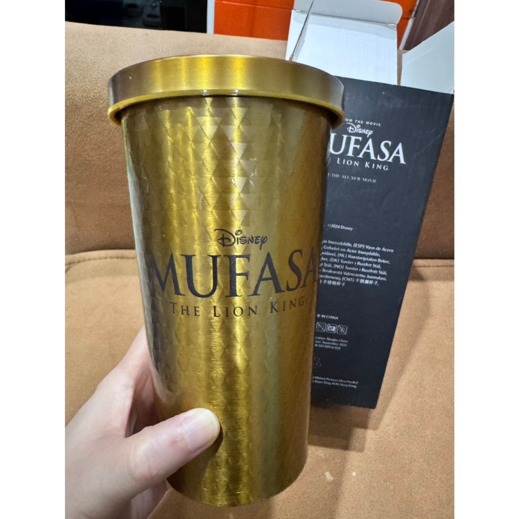 (FC) แก้วน้ำพรีเมียมจากภาพยนตร์เรื่อง Mufasa: The Lion King