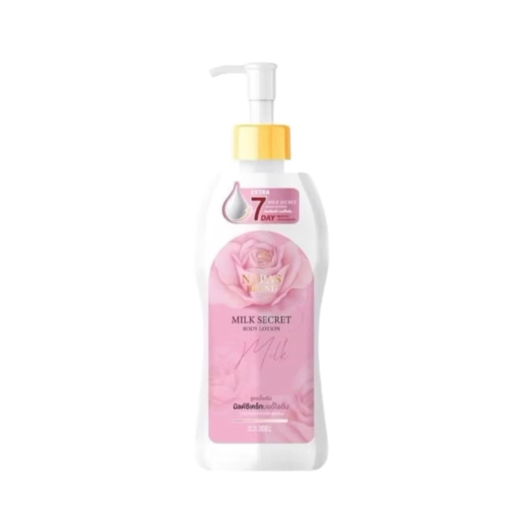 โลชั่นนมหอมซีเคร็ท (แพคเกจใหม่ล่าสุด) Milk Secret นมหอม ขนาด300ml.