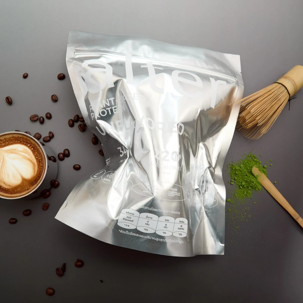 1 bag: alter plant-based protein barista blend (Unflavoured/ไม่แต่งกลิ่น)  รสอัลเฟลเวอร์  ขนาด800g โปรตีน โปรตีนพืช thumbnail 6