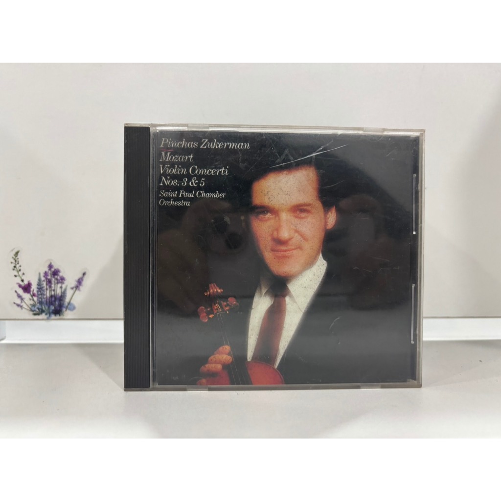 1 CD MUSIC  ซีดีเพลงสากล    MOZART: VIOLIN CONCERTO Nos. 3 & 5 ZUKERMAN    (B9E32)