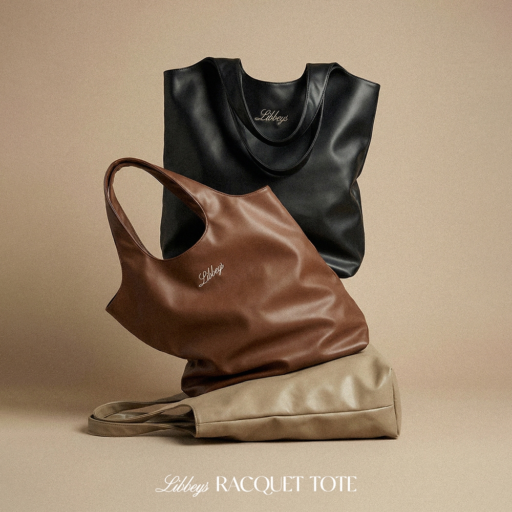 LIBBEYS Racquet Tote - กระเป๋าโท้ทพร้อมช่องใส่ไม้เทนนิส