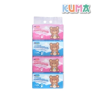 [ยกลัง] KUMA - คุมะ กระดาษทิชชู่รุ่น230 หนา 3ชั้น 459แผ่น 153ดึง (40ห่อ/ลัง)