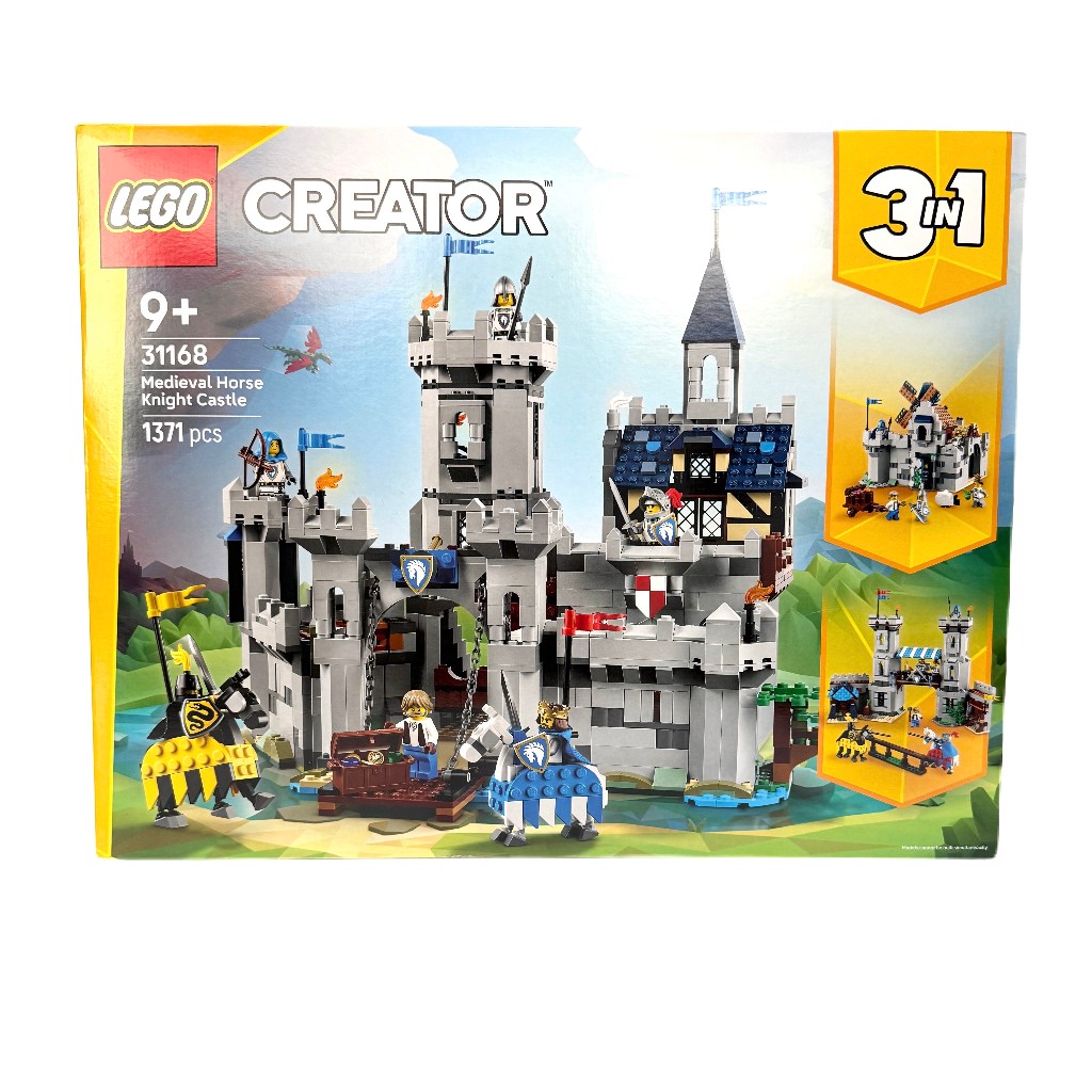 LEGO Creator Medieval Horse Knight Castle 31168  ของเล่นตัวต่อเสริมทักษะ