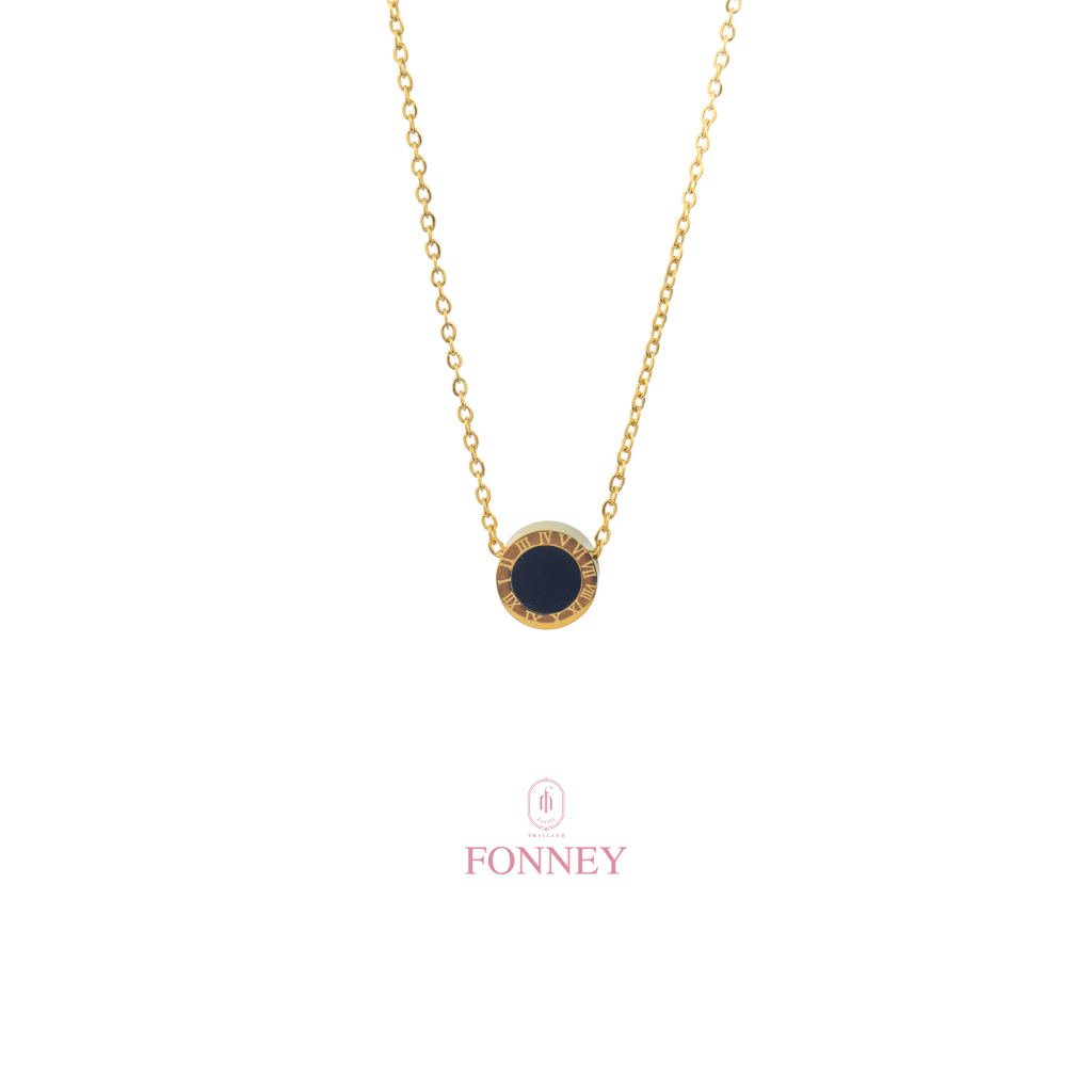 NL-07 Fonney สร้อยคอ สแตนเลสแท้ไม่ลอกไม่ดำ