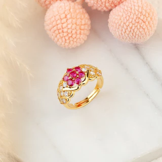 รวมแบบแหวนสวยๆฟรีไซส์ นพเก้า หลากสี ใส่สวยทุกแบบB59