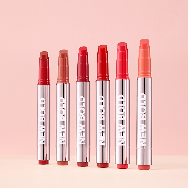 THE FACE SHOP NEW BOLD GLOW MELTING LIP ลิปบาล์ม กดคลิก ปากกระจก สีชัด ฉ่ำวาว แลดูอิ่มเอิบในปาดเดียว