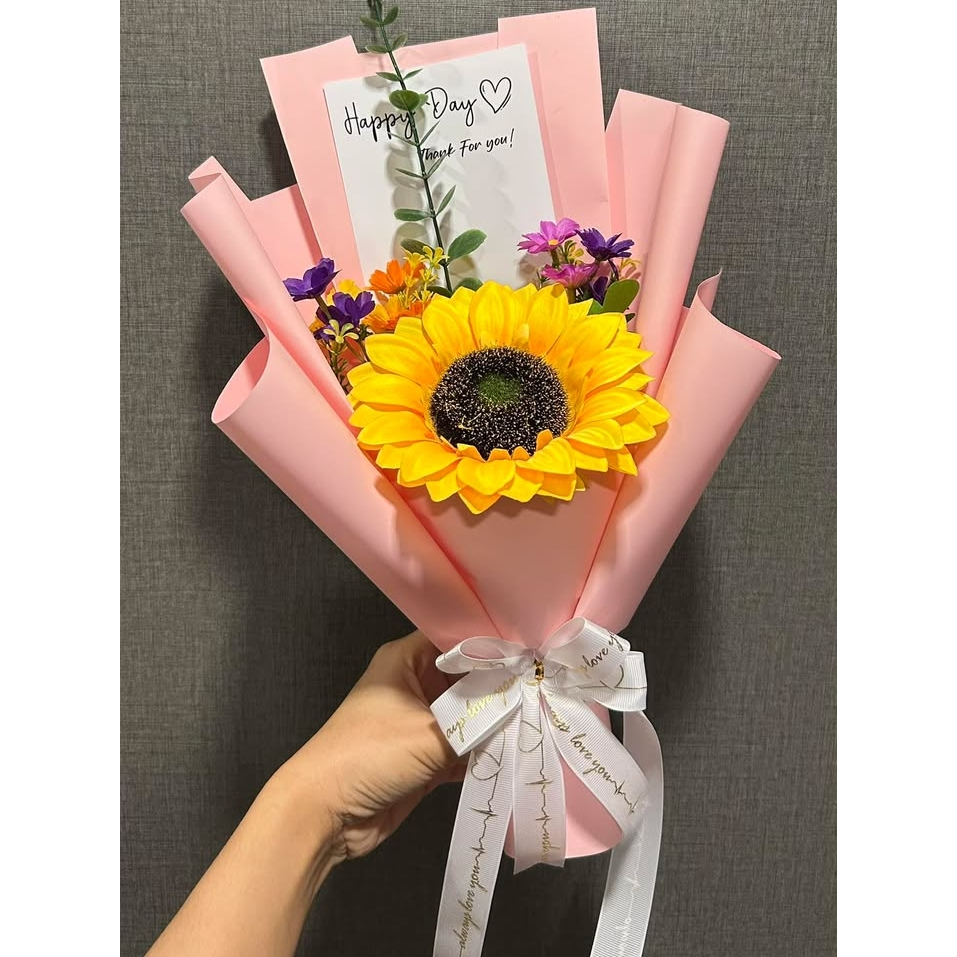 ช่อดอกไม้ประดิษฐ์ 199 บาท | ของขวัญน่ารัก เซอร์ไพรส์ได้ทันที