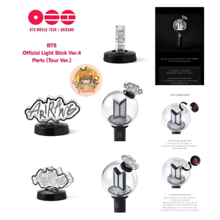 [พร้อมส่ง] BTS WORLD TOUR <ARIRANG> MD - Army bomb Plush Keyring/Light Stick Ver.4 Parts/Mini Skateboard/Muffler