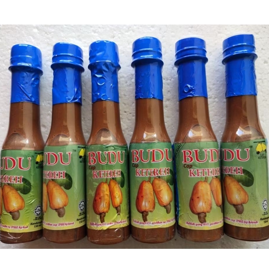 บูดูแดงมาเลเซียขวดพลาสติก 150 ml.  BUDU KETAREH