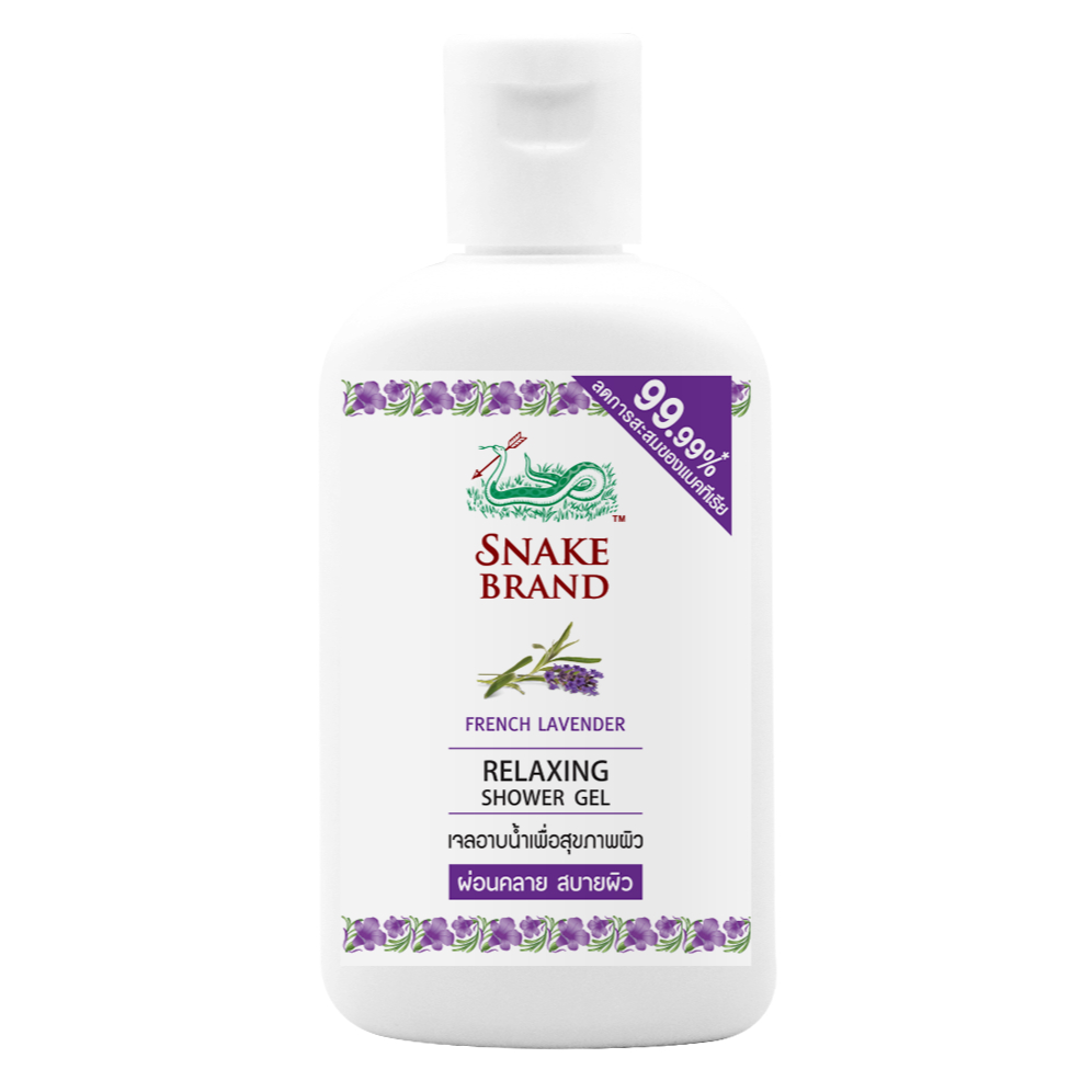 *ของแถม FREE ไม่จำหน่าย*  Snake Brand เจลอาบน้ำ ตรางู สูตรเย็น รีแล็กซิ่ง 30 มล. 1 ขวด
