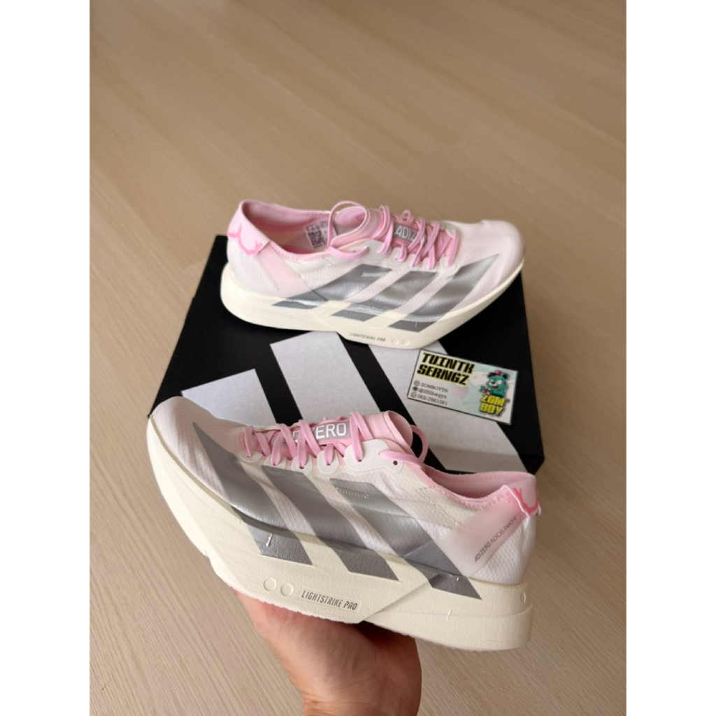 [พร้อมส่งในไทย ]Adidas Adizero Pro 4 Sakura [มือ 1 ของแท้ 100%] ราคา ถูกที่สุด ดีลบีเคเค