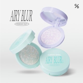 Cathy Doll แอรี่เบลอพาวเดอร์แพ็ค 4.5g Airy Blur Powder Pact 4.5g มี 2สูตร Matte,Glow
