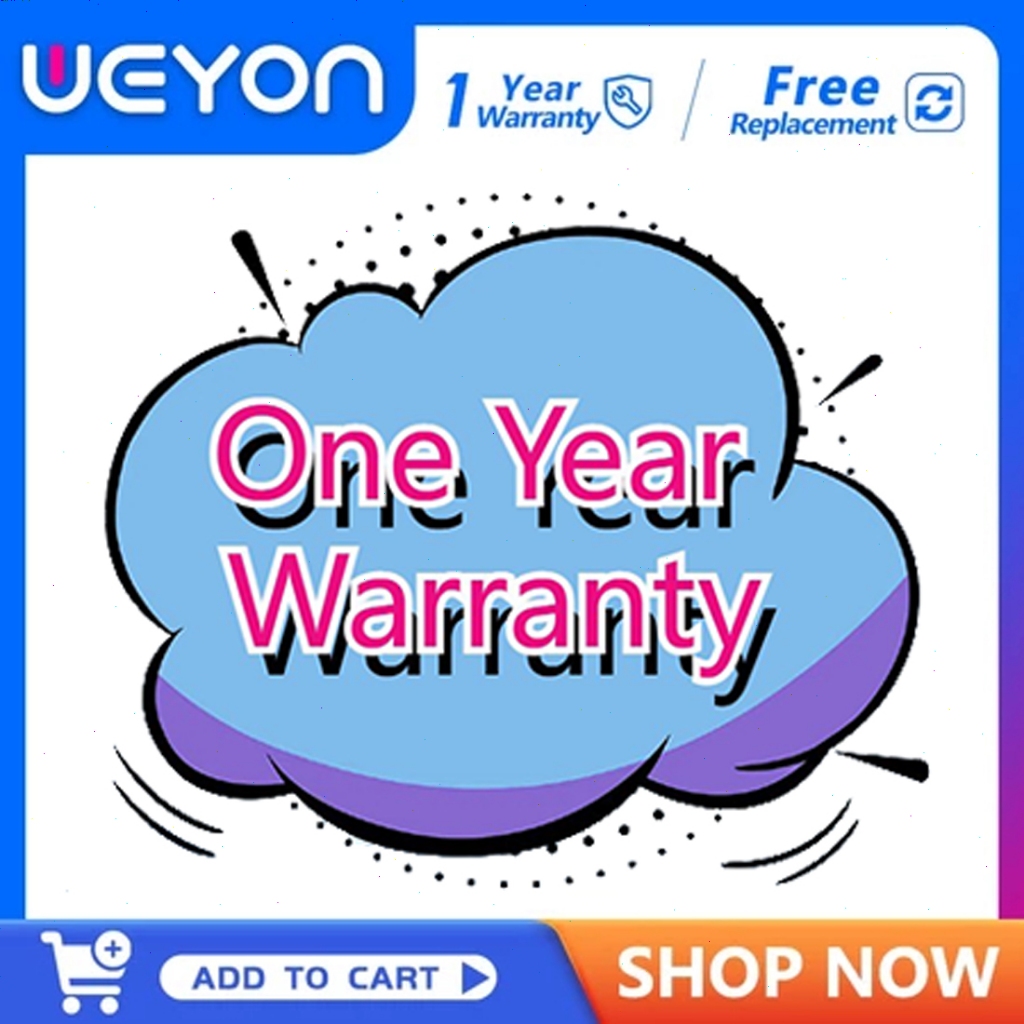 WEYON Electronic Insurance Policy Provides 1 Year Coverage-Physical Items Are Not Included