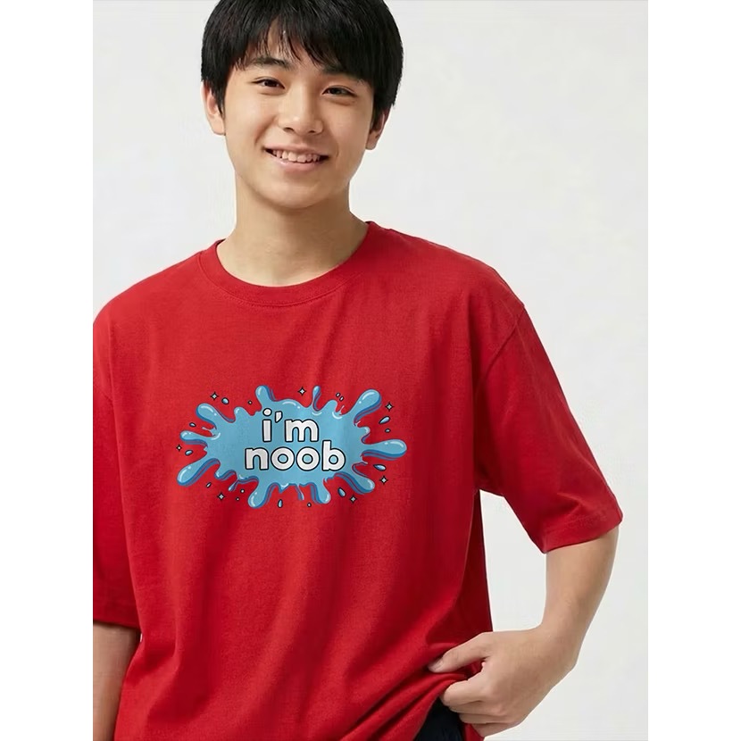 เสื้อ สงกรานต์แฟชั่นเสื้อยืด i'm noob สงกรานต์ splash splash 2026