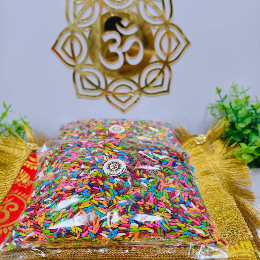 ข้าว 9 สี รวมสีในถุงเดียว ถวายแด่เทพ ทั้งปวง 500 g