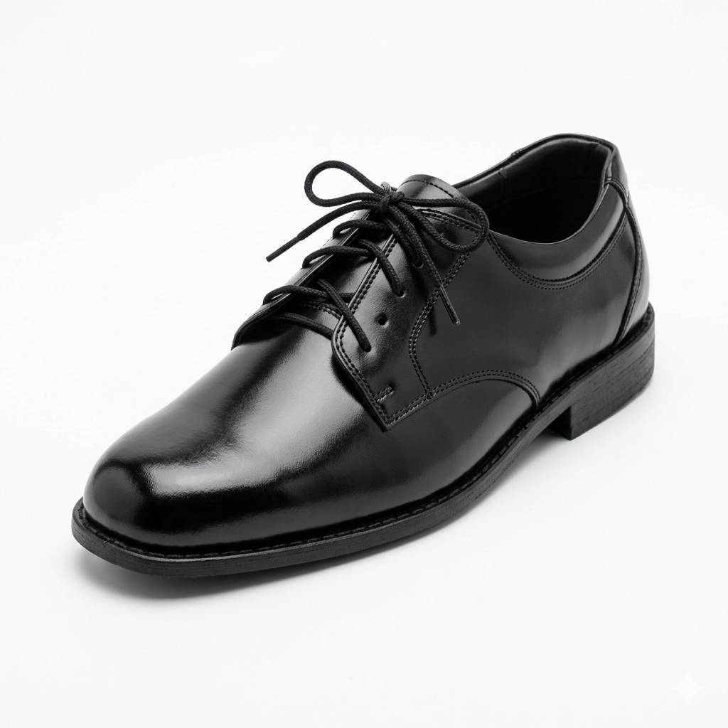HEAVY SHOES รองเท้าแบบผูกเชือกรุ่น PB8095 สีดำ