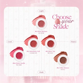 [Campaign]bnb barenbliss Pome-Peptide Blurry Lip Pudding 3in1 ลิปพุดดิ้ง ได้ทั้งตาแก้มปาก พร้อมเบลอ&เติมร่องปาก เกลี่ยง่