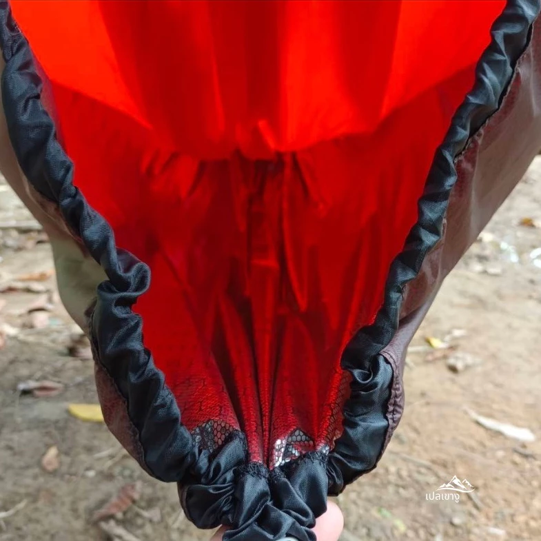 เขางูเอ้าท์ดอร์ ผ้าห่มรองเปล Under Quilt สะท้อนความร้อน 15D Nylon 175g กันหนาว 15°C+ thumbnail 4