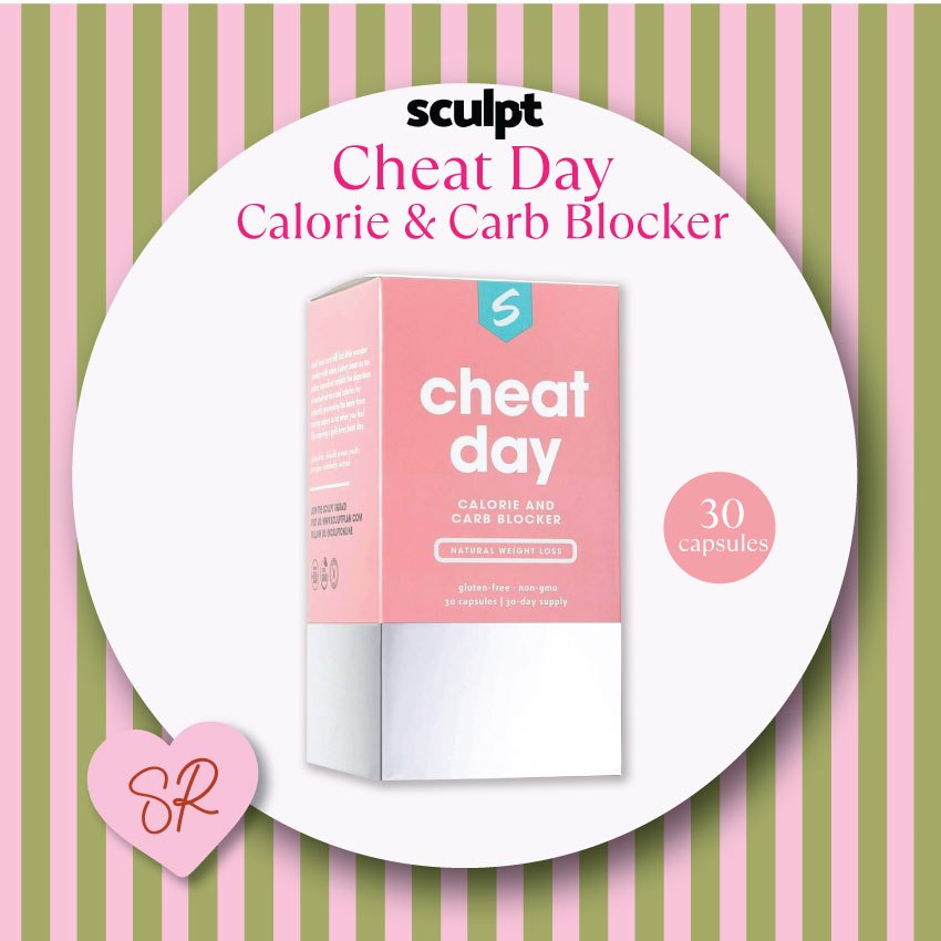 ✨️พร้อมส่ง✨️ SCULPT Cheat Day Calorie & Carb Blocker, 30 Count (1-Month Supply)