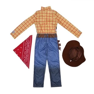 ชุดแฟนซีเด็ก ชุดวู้ดดี้ Woody ชุด Toy Story Cowboy ชุดคาวบอย ชุดคอสเพลย์วู้ดดี้