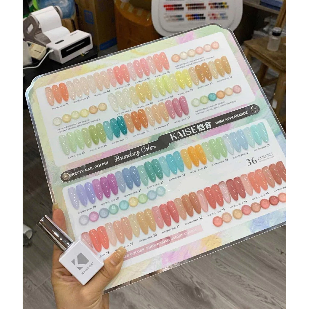 สีพร้อมชาร์จสำ สำเร็จ 36 สี ไซรัป