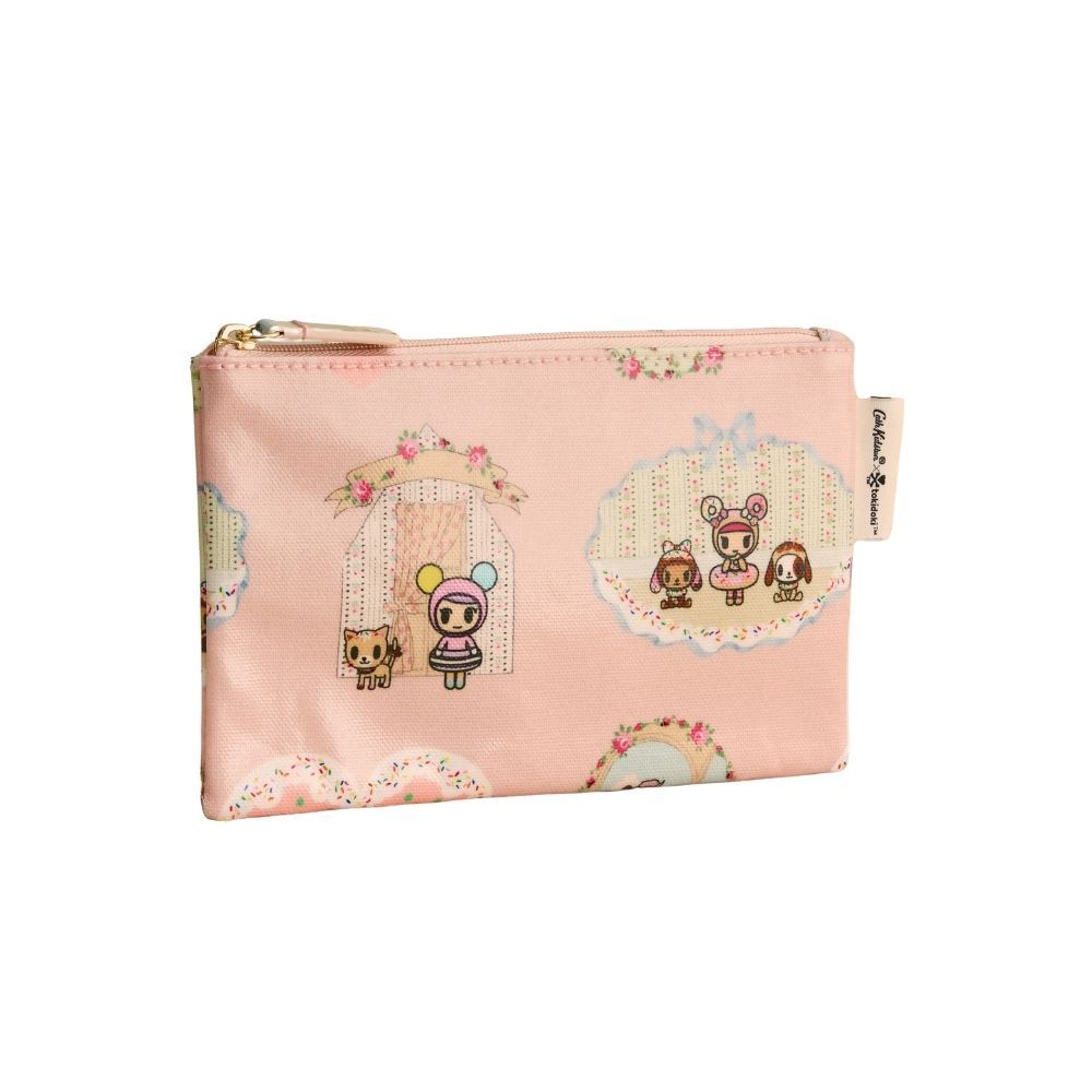 Cath Kidston Female Zipped Purse Tokidoki Town Pink