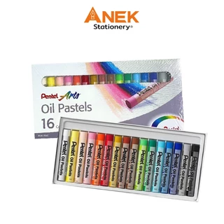 สีชอล์ค เพนเทล 12สี 16สี 25สี 36สี 50สี Pentel Oil Pastel