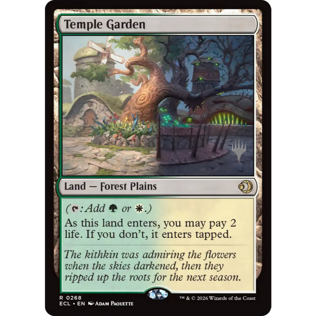 Promo Pack Foil: Temple Garden (Promo Pack - ECL)
