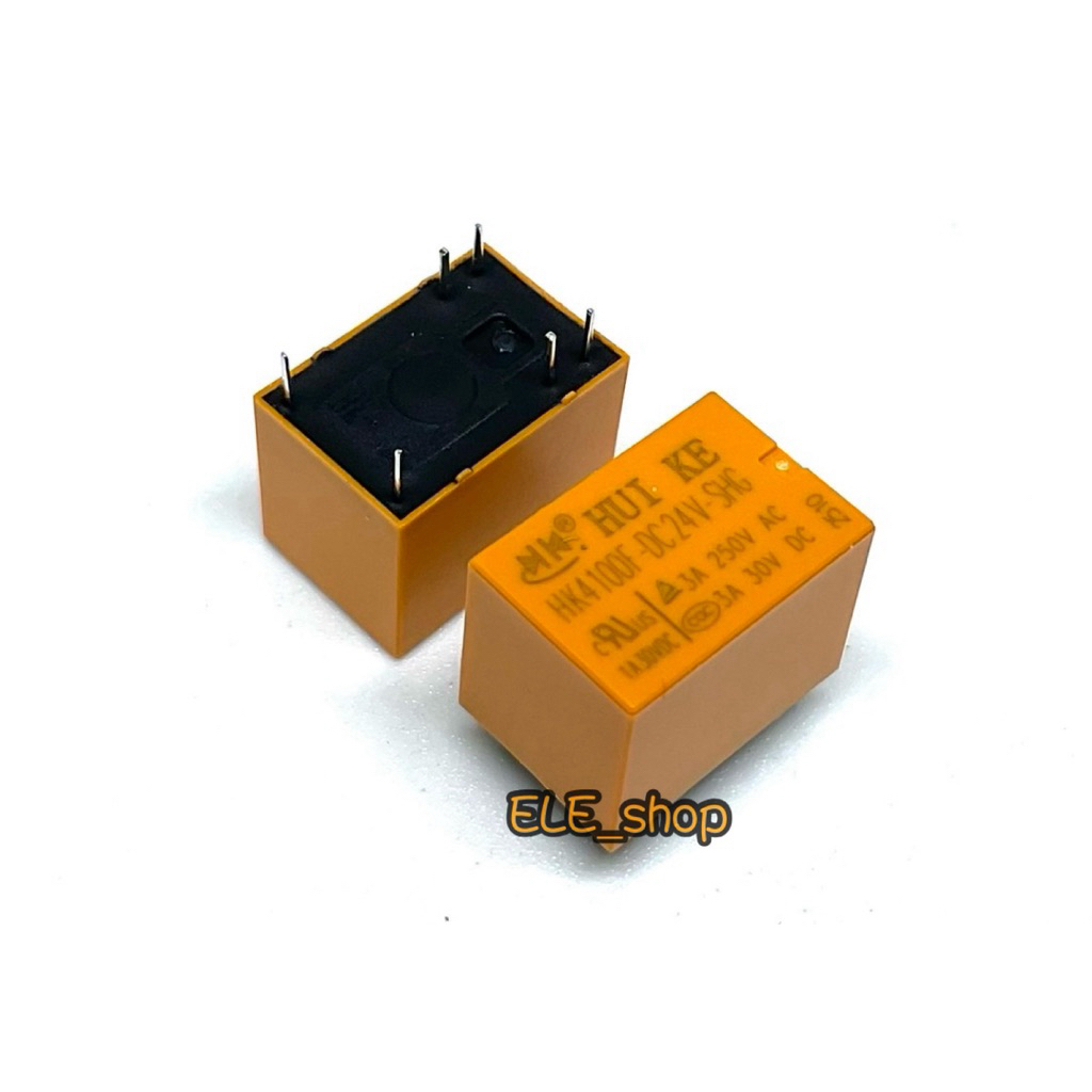 รีเลย์ HKE 6ขา HRS1H-S 3V  5V  6V  9V  12V  24V หน้าคอนแทค 1A
