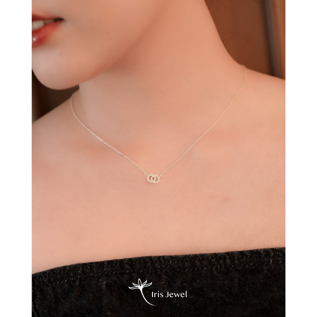 IRIS JEWEL สร้อยคอเงินแท้925 ✨ Eternal Link ✨