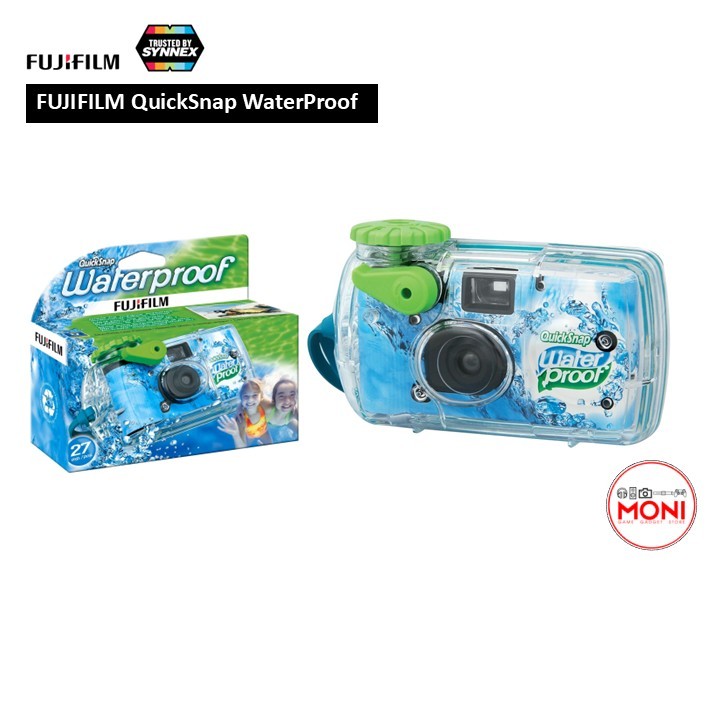 FUJIFILM QuickSnap Waterproof One Time Use Camera กล้องฟิล์มแบบใช้ครั้งเดียว กันน้ำได้